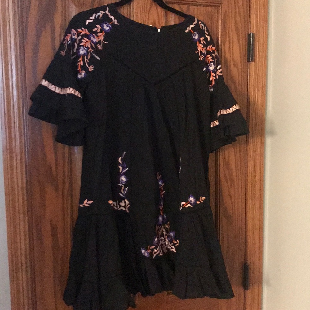 NWOT Free People embroidered dress
